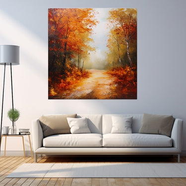 Fall Acrylic Painting